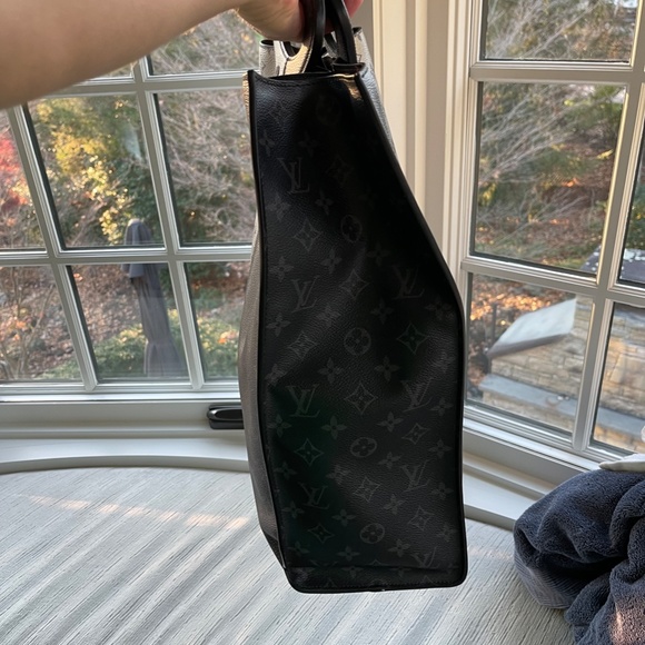 Louis Vuitton Tote SPLIT in Monogram Eclipse (RARE) - Picture 6 of 10